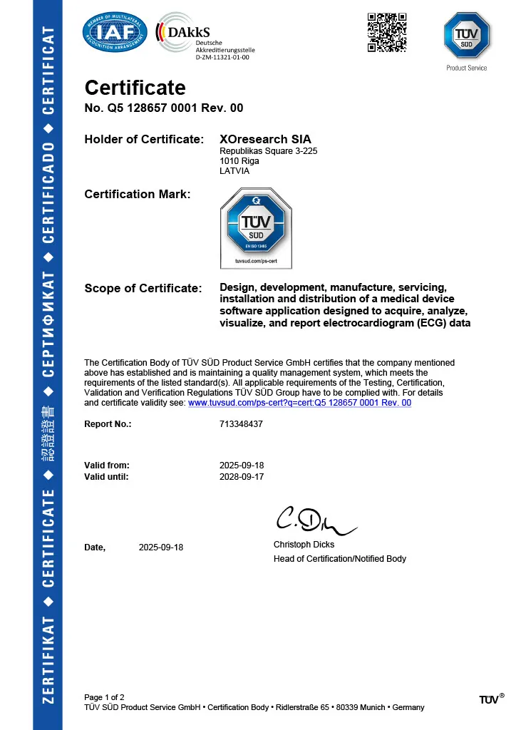 EU MDR certificate page 3